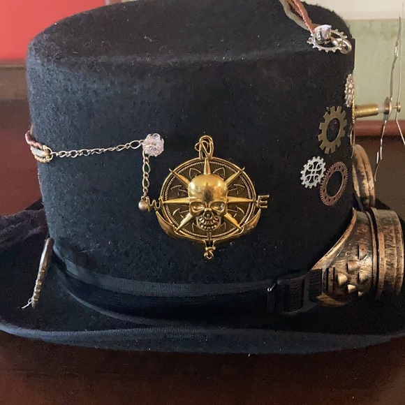 Steam punk male & female hats. One of a kind. Lotsa love put into these by me 😘 - Picture 5 of 13